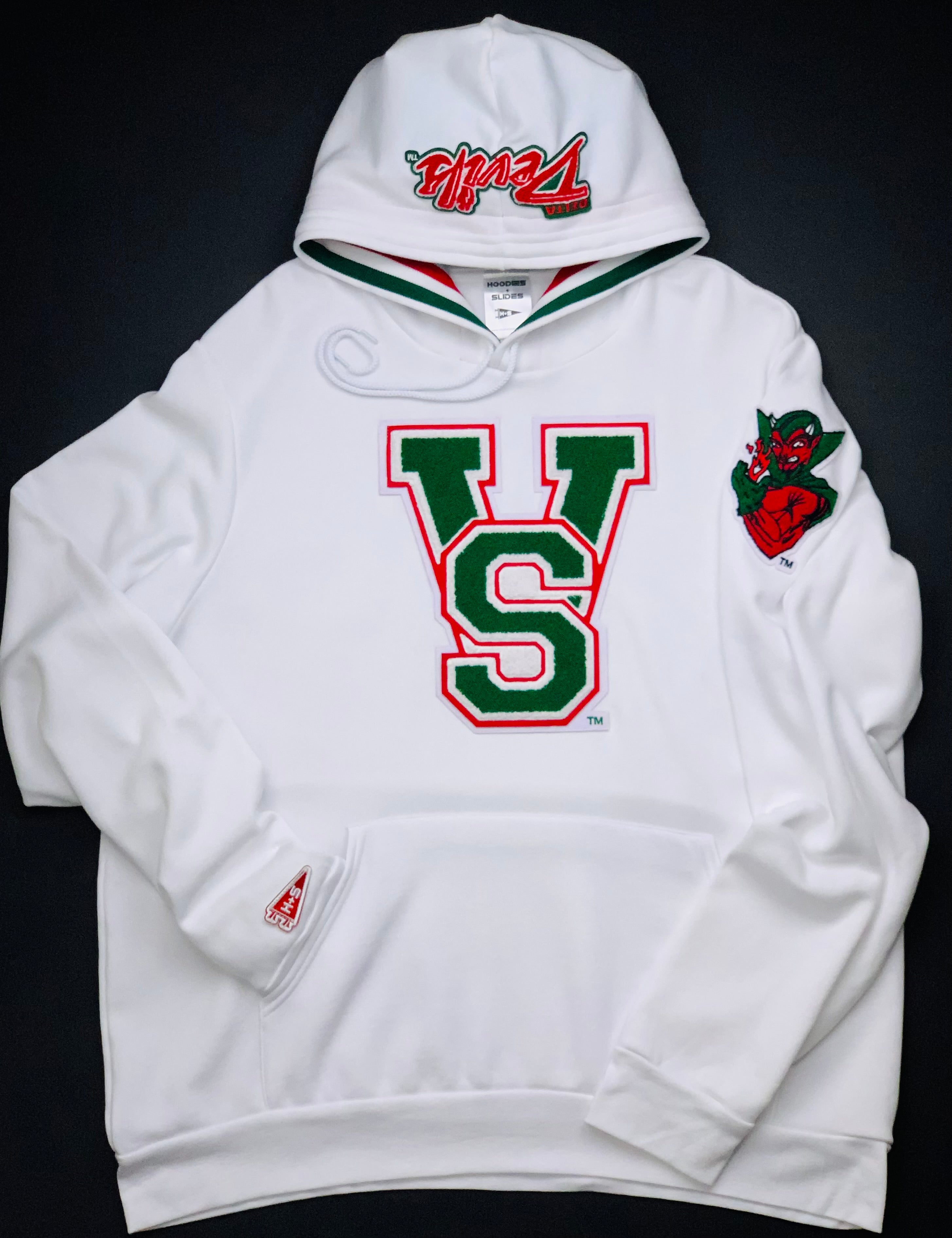Mississippi Valley State Delta Devils Letterman Hoodie – Hoodies+