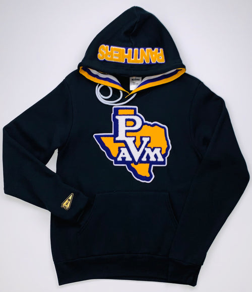 Prairie View A&M Panthers Letterman Hoodie