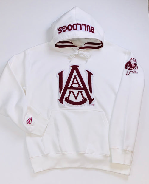 Alabama A&M Bulldogs Letterman Hoodie