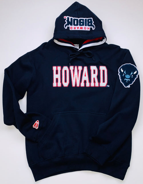 Howard Bison Letterman Hoodie
