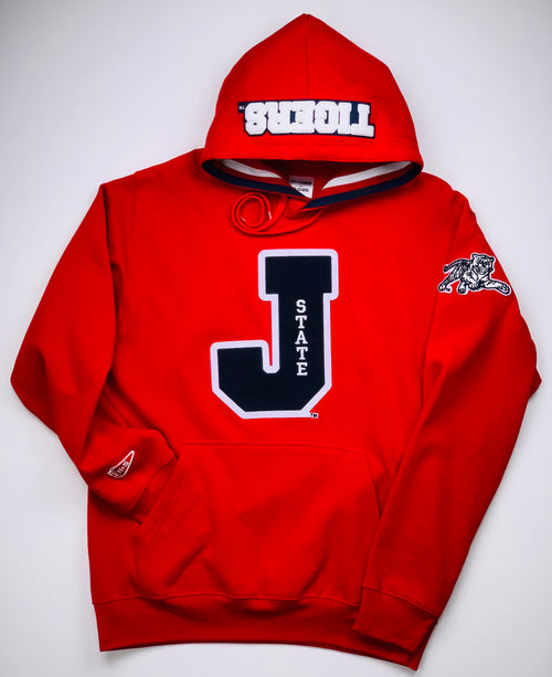 Jackson State Tigers “J State” Letterman Hoodie